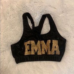 EMMA youth Medium sports bra